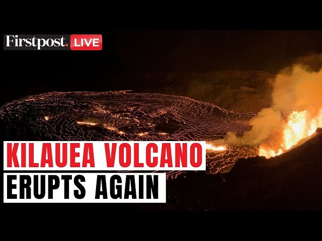 Hawaii Volcano LIVE: Kilauea Volcano Spews Lava Again, Erupts for 7th Time Since December | N18G