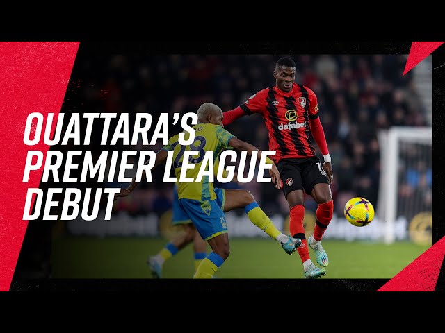 Best bits: Ouattara's Premier League debut