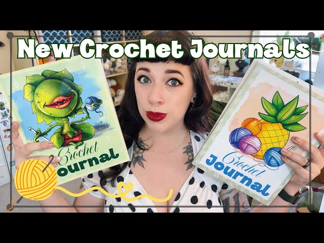 Keep your Crochet and Amigurumi Projects Organized! ⎹ 3 New Crochet Journals ⎹