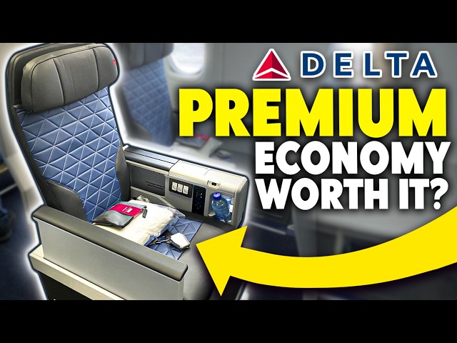 Delta Airlines PREMIUM ECONOMY: Is It WORTH the Upgrade?