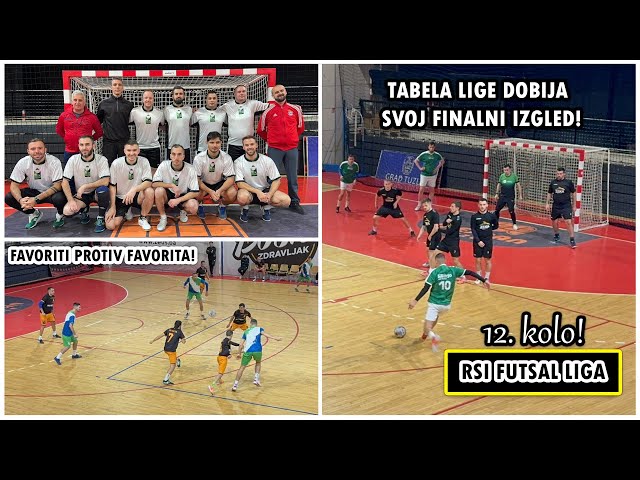 PREOKRET PRVOPLASIRANOG I DVA DERBIJA FAVORITA! LIGA ULAZI U ZAVRŠNICU! | RSI FUTSAL LIGA 12. KOLO ⚽