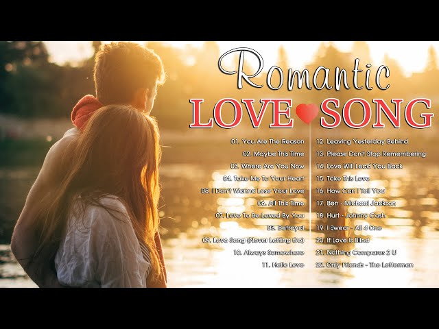 Most Old Beautiful Love Songs 80's 90's Best Romantic Love Songs Of 80's and 90's Playlist