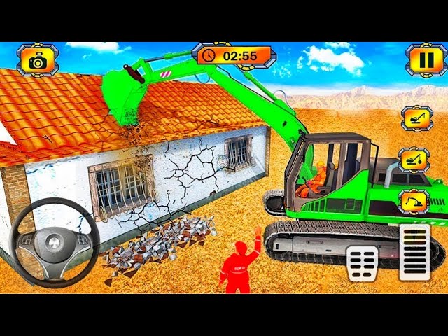 🚧 Ultimate JCB City Construction Simulator 3D 🏗️ - Build Your Dream City - Android Gameplay