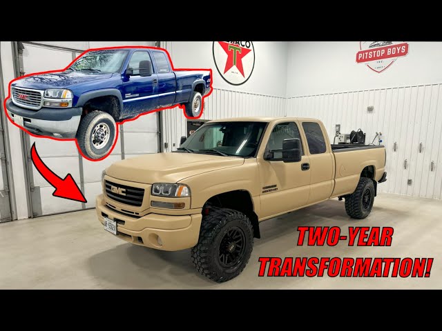 Transforming Our GMC Sierra 2500HD Duramax - Full Build From A to Z!