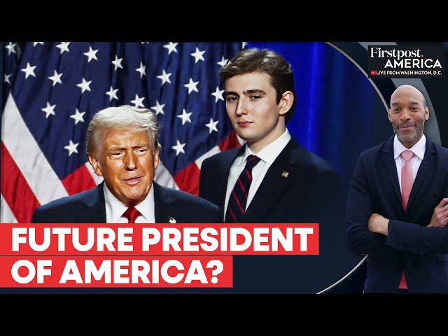 Barron Trump Steals the Show, Netizens Call Him “Future President” | Firstpost America | N18G