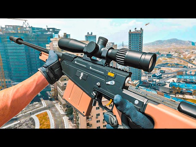 WARZONE URZIKSTAN BATTLE ROYALE SOLO SNIPER GAMEPLAY! (NO COMMENTARY)