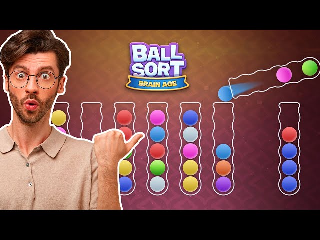 Sort Ball : Brain Age - Gameplay Walkthrough Android 2023