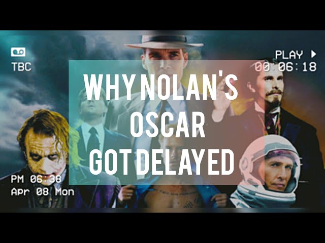 Why Christopher Nolan's deserved academy award got delayed ? 🧐🤨