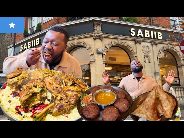 The BEST SOMALI FOOD in London | Sabiib FOOD Review