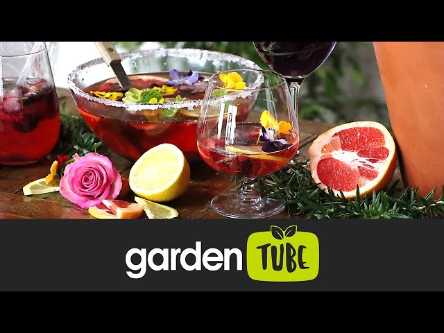 Make your own non-alcoholic spring punch