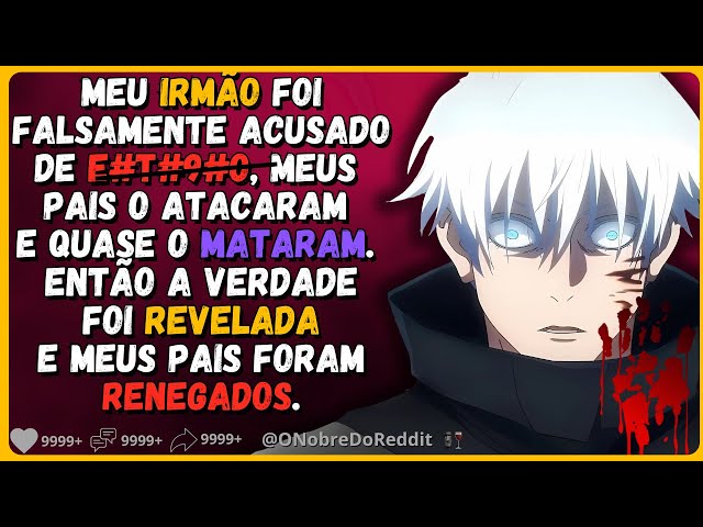 🗿🍷Meus pais atacaram meu irmão brutalmente por causa de uma mentira de alguém. #Relatos