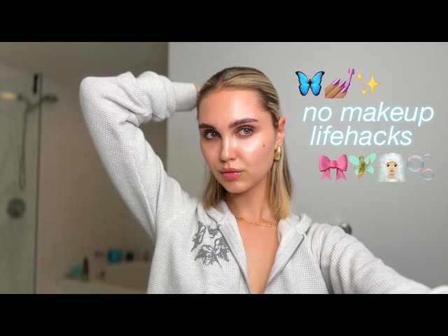 How to look beautiful without any makeup?