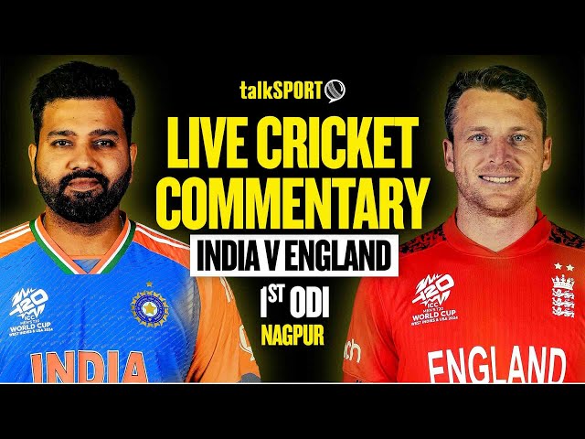 LIVE: India v England 1st ODI, Nagpur | talkSPORT Cricket