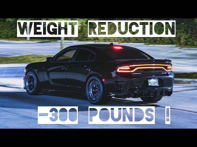 Weight reduction dodge charger/challenger hellcat