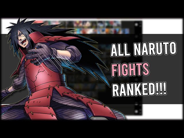 Ranking EVERY Naruto Fight From WORST to BEST!