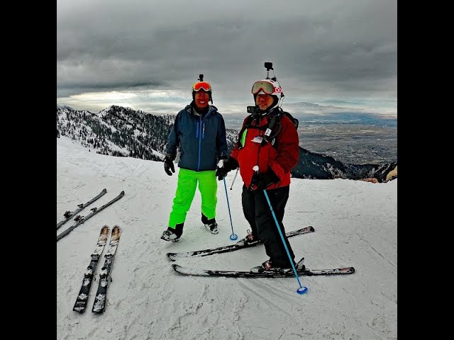 Snowbasin Ski Resort, Huntsville, Utah February 14th 2018