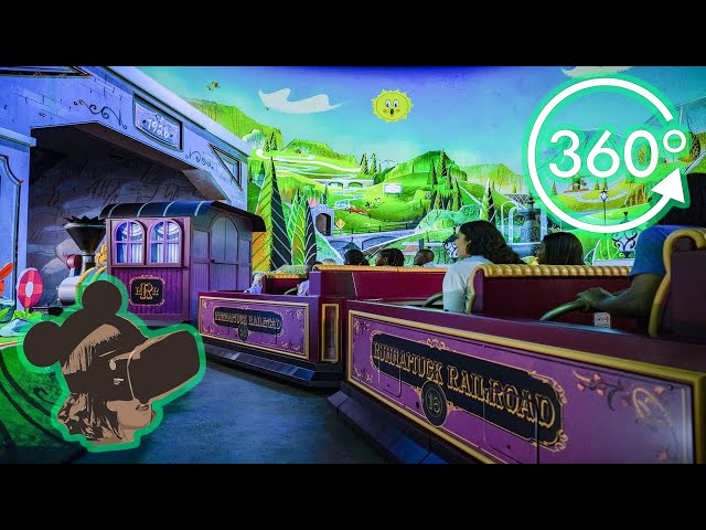 360º Ride on Mickey & Minnie's Runaway Railway at Disney's Hollywood Studios