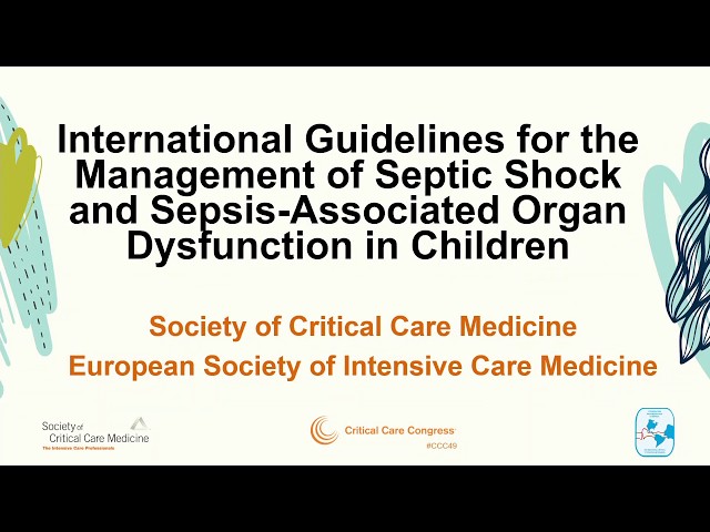 Surviving Sepsis Campaign Releases Children's Sepsis Guidelines