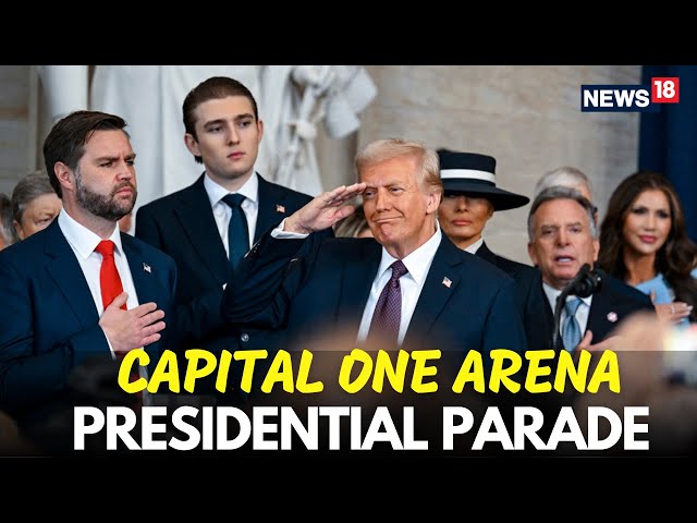 LIVE: Donald J. Trump Attends The Mega Presidential Parade 2025 | Capitol One Arena LIVE | N18G