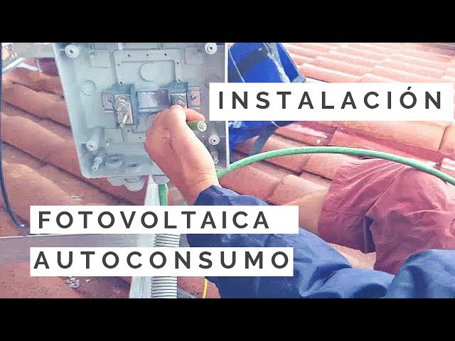 ✅ ⚡ PHOTOVOLTAIC INSTALLATION STEP BY STEP-Self-consumption VI