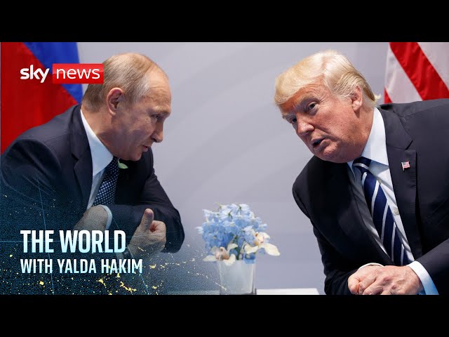 Trump and Putin to start negotiations over ending Ukraine war | The World with Yalda Hakim |