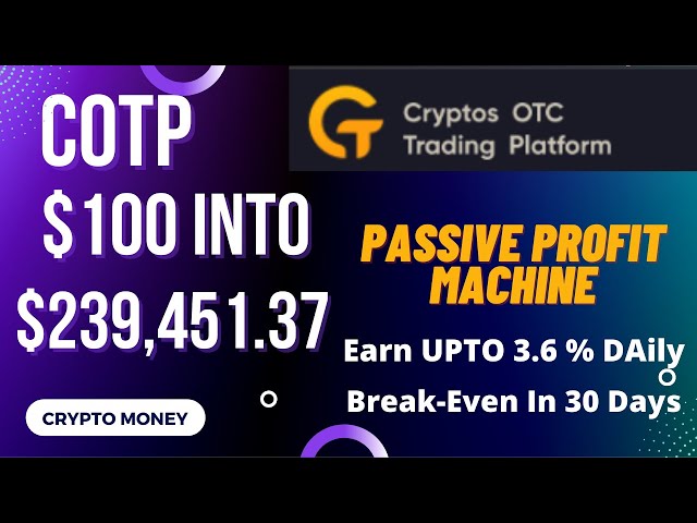 COTP | Crypto arbitrage | $100 InTo $230,451.37