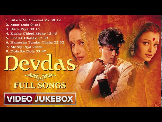 Devdas Movie All Song Jukebox  [HD]