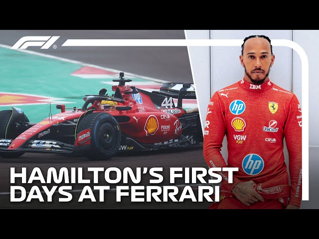 Lewis Hamilton's First Days At Ferrari