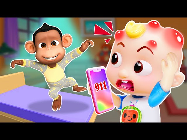 🐒 Five Little Monkeys Jumping on the Bed 🍌 + More CoComelon Nursery Rhymes & Kids Songs