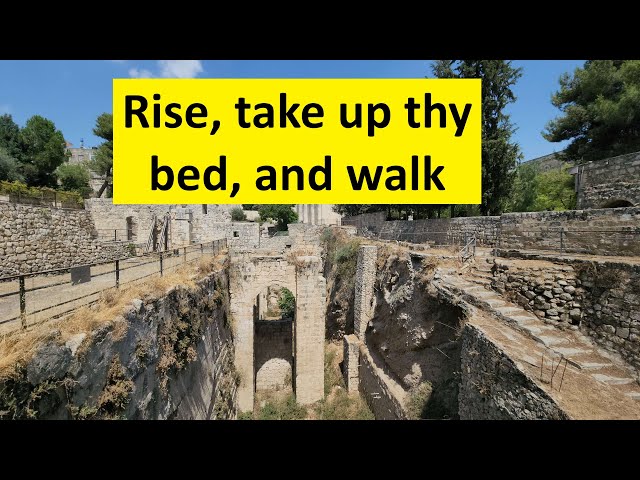 Jesus’ Most Astonishing Healing in Jerusalem: The Pool of Bethesda! (Zahi Shaked)