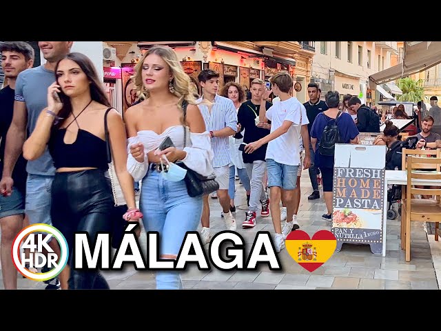 🇪🇸 MÁLAGA, Spain - City Center - October 2021 - 4K HDR Walking Tour