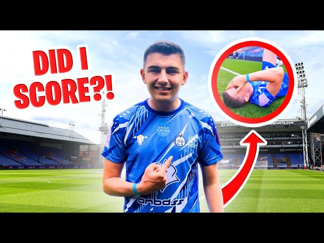 I PLAYED AT A PREMIER LEAGUE STADIUM!