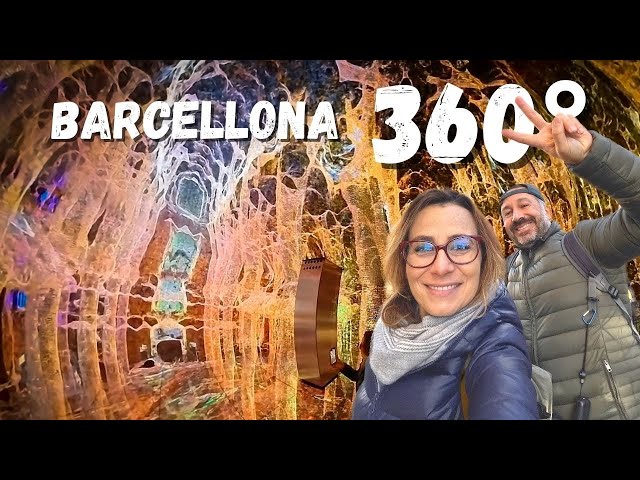 Esperienza a 360° a Barcellona: Tour Virtuale tra Gaudi, Mercati Locali e Spiagge