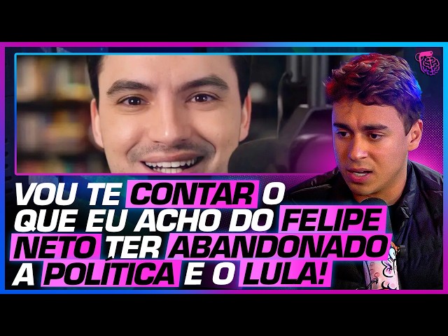 NIKOLAS FERREIRA fala sobre as ELEIÇÕES de 2026 e sua RELAÇÃO com o FELIPE NETO