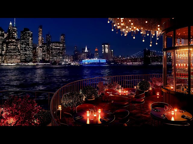 Sweetie Night with Jazz Luxury New York Lounge 🍷 Jazz Bar for Relax, Work - Sax Jazz Relaxing Music