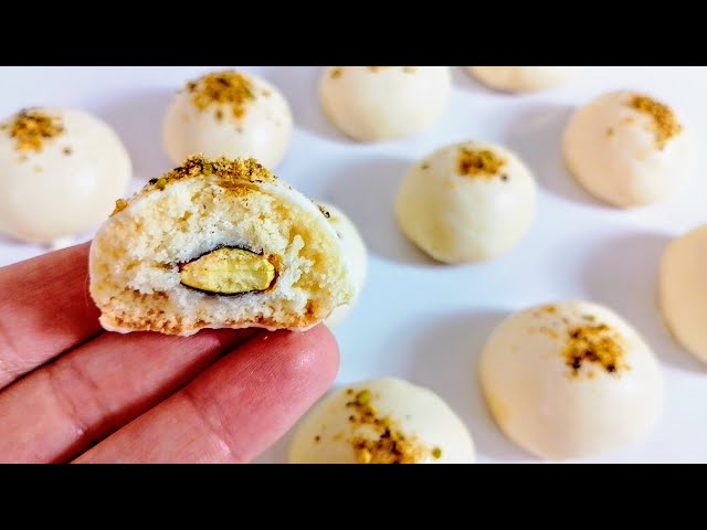 Extremely delicious pistachio cookies that few people know the secret of! no butter!Only in 5 min!