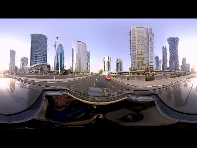 Qatar Skyline 360° Video: Experience a Virtual Reality Ride