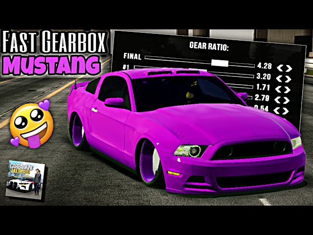 Mustang Fastest Gearbox 🤑 Car Parking Multiplayer | New Update |