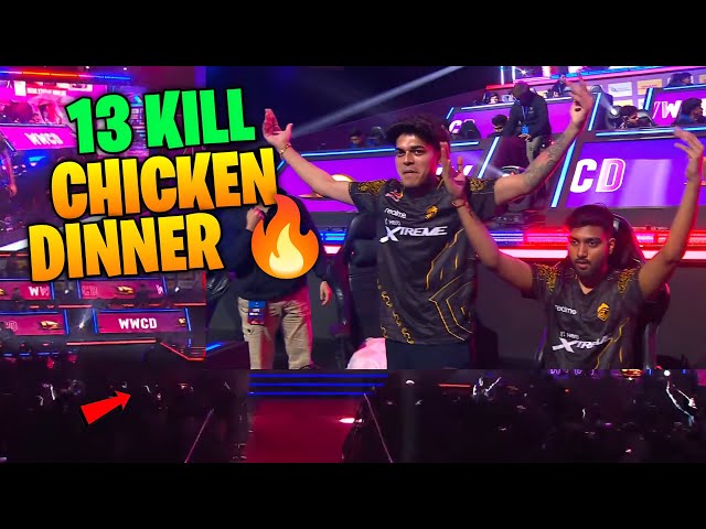 13 KILL GODLIKE COMEBACK IN ESL | GODLIKE CHICKEN DINNER IN SANHOK