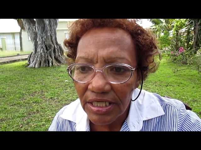 Angela Cole talks about racism in Barbados