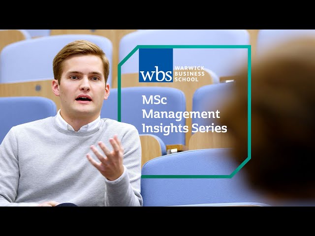 MSc Management Insights Series