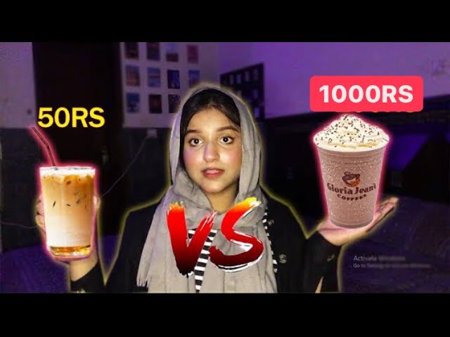 CHEAP VS EXPENSIVE COFFEE TASTE TEST !