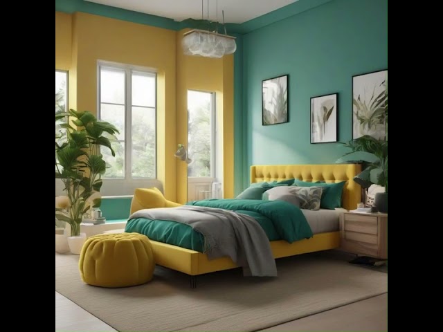 INTERIOR DECOR COLOR SCHEMES:  Mints, Greens, and Yellows