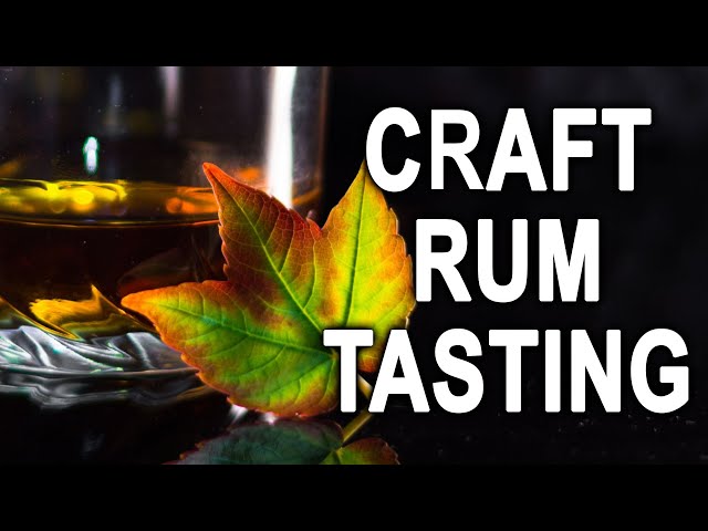 CRAFT RUM TASTING