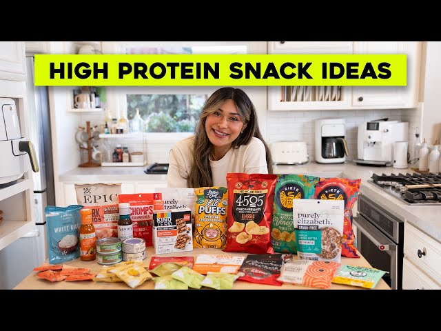 Quick High Protein Snack Ideas I Easy and Nutritious