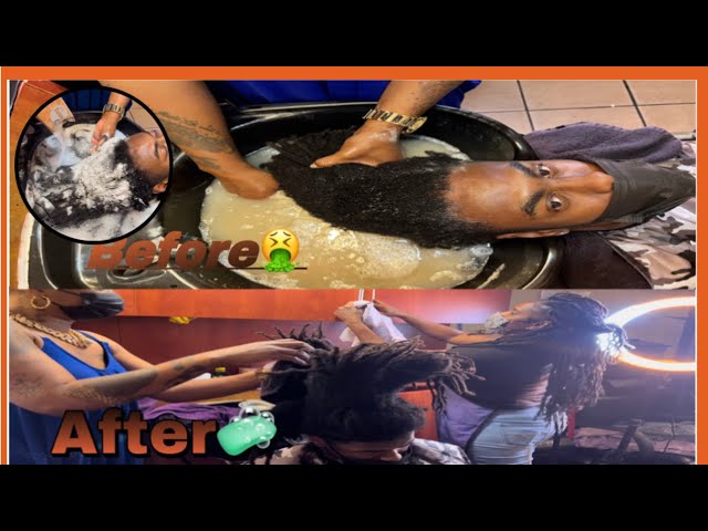 Loc detox wash🧼🔥*(MUST SEE)* #freeform #godfirstbeann #detoxwater