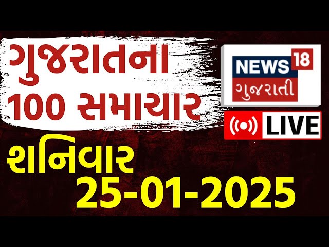 Gujarat Fatafat News LIVE | આજના સૌથી મહત્વના સમાચાર | Breaking News | Gujarat Weather News | News18