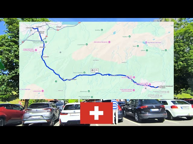 Uncle’s Tire Tracks in Switzerland: Grindelwald to Interlaken