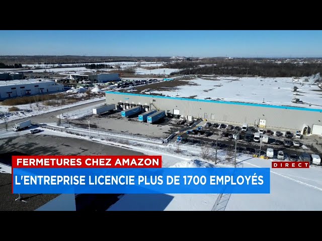 Amazon quitte le Québec et licencie 1700 personnes