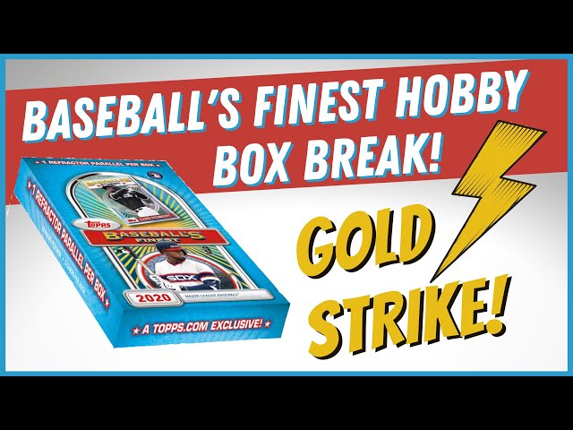 Topps Baseball's Finest Hobby Box Break! We Strike Gold in the Hobby's Hottest Set!